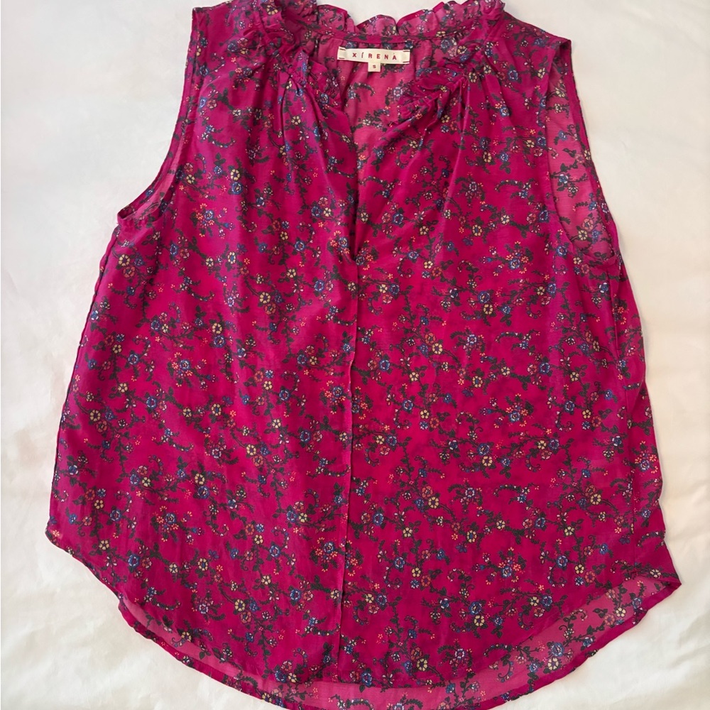 XIRENA Floral Blouse